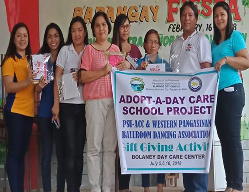 PSU-ACC Conducts Adopt-a-Daycare School Project  